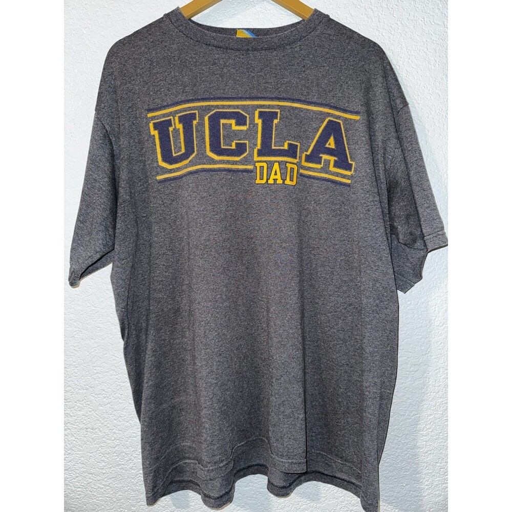 Vintage UCLA Dad Shirt XL Gold Standard Gray Heather Graphic College Tee